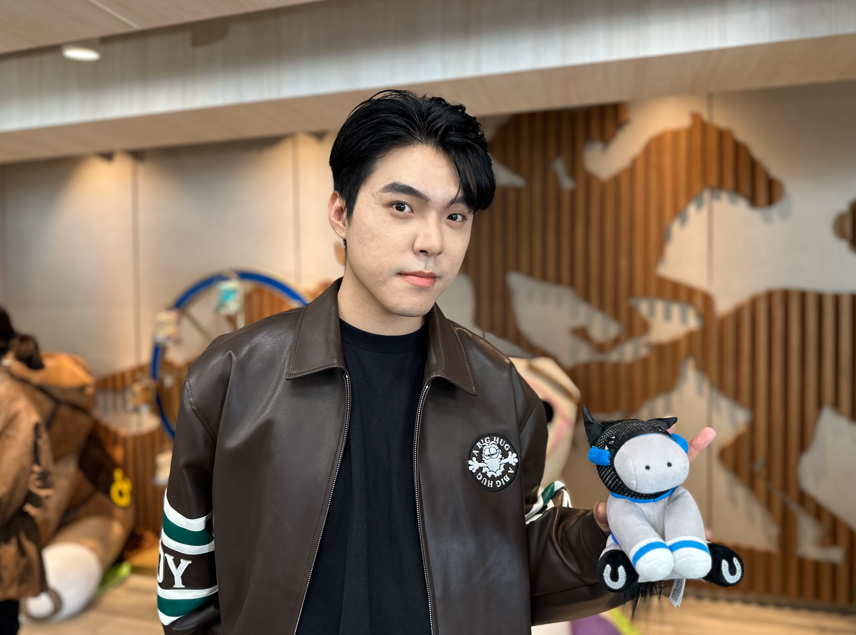 來自深圳的林先生因浪琴香港國際賽事特意來港入場觀賽。