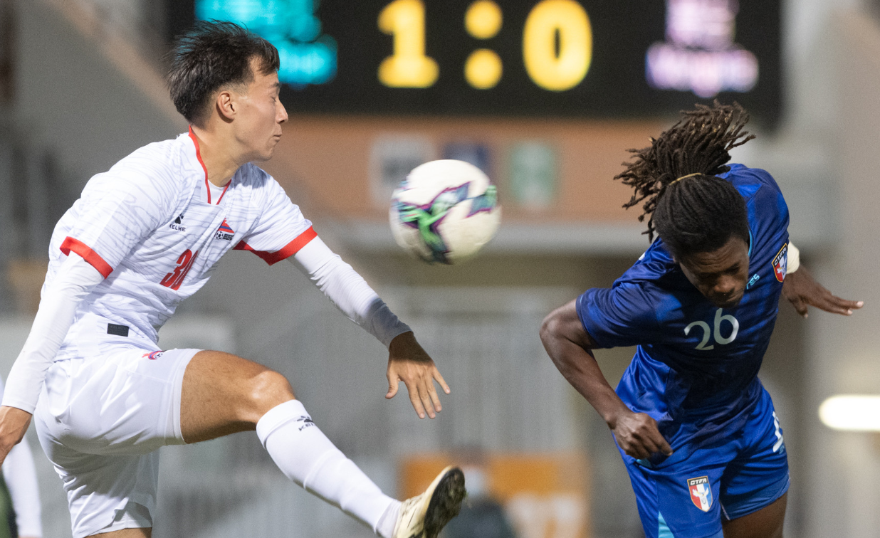 中華台北大勝蒙古4:0(香港足總)