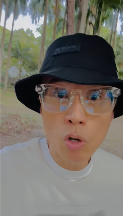 黃子華呼籲大家千祈不要遲到。