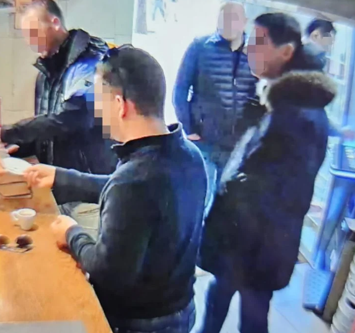 閉路電視拍下賊人樣貌。(互聯網)