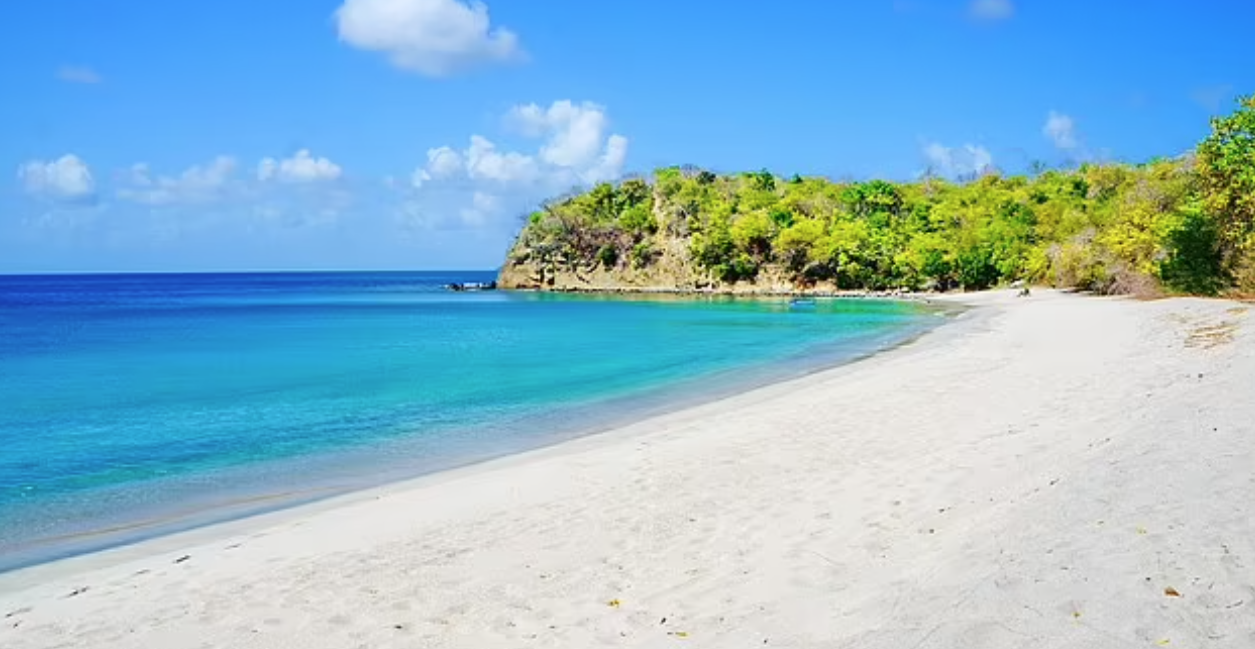 「天堂沙灘」(Paradise Beach)是卡里亞庫島(Carriacou)名勝。(互聯網)