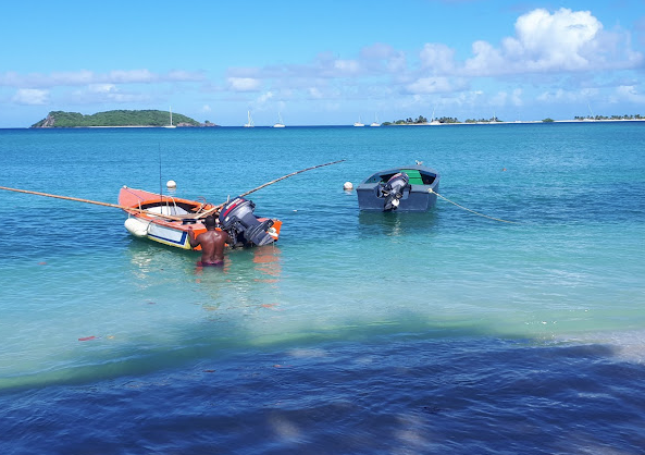 「天堂沙灘」(Paradise Beach)是卡里亞庫島(Carriacou)名勝。(互聯網)