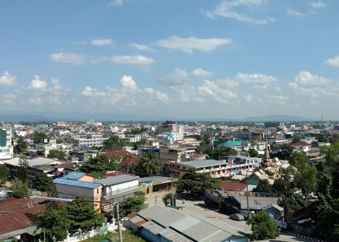 大其力位於緬甸接壤泰國邊境。(互聯網)