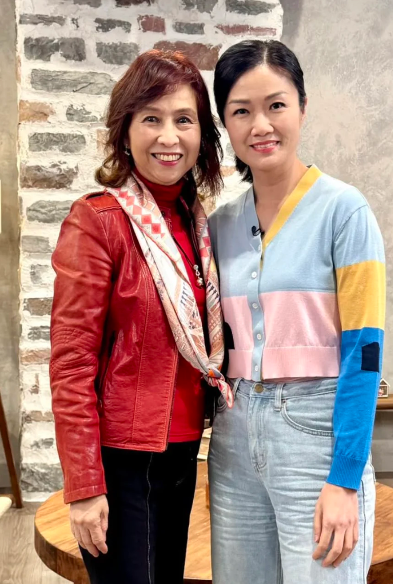 方健儀訪問TVB前記者林美香(方健儀FB)