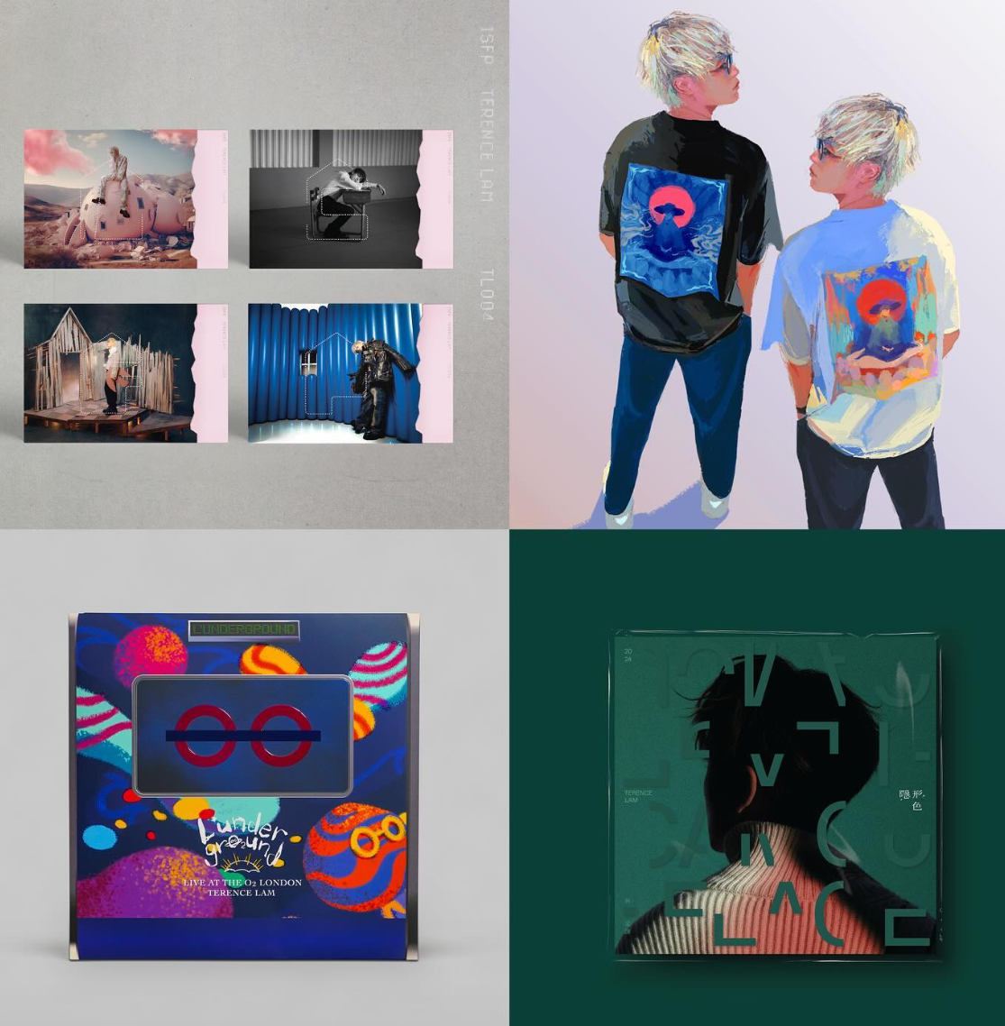 總結2024年,林家謙共出了44.5首歌曲。