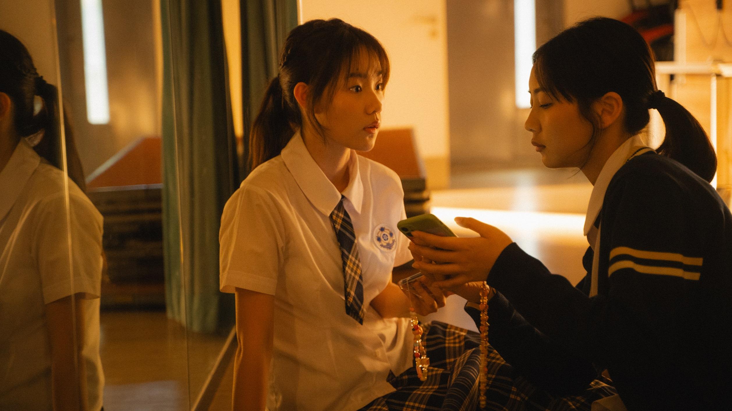 Marf邱彥筒和陳書昕Sheena在電影《寄了一整個春天》演一對摯友,感情備受考驗。