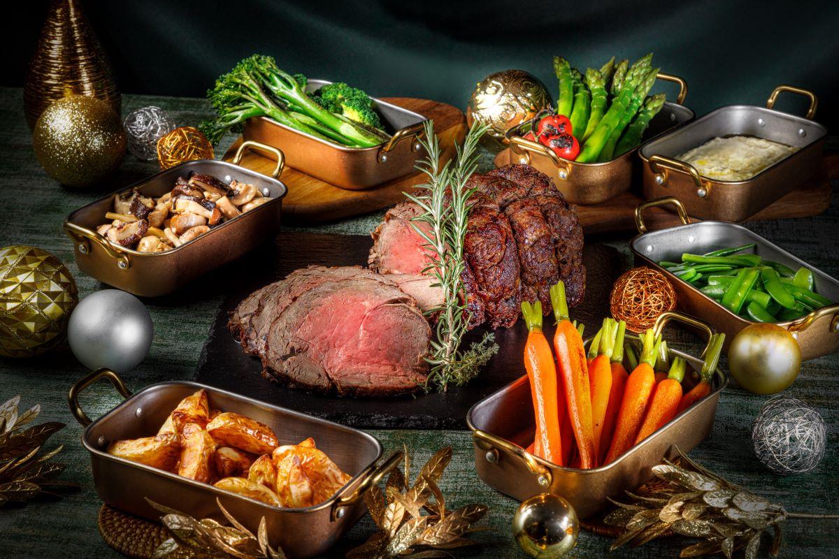 西冷牛扒配肉汁(2公斤$1,688)