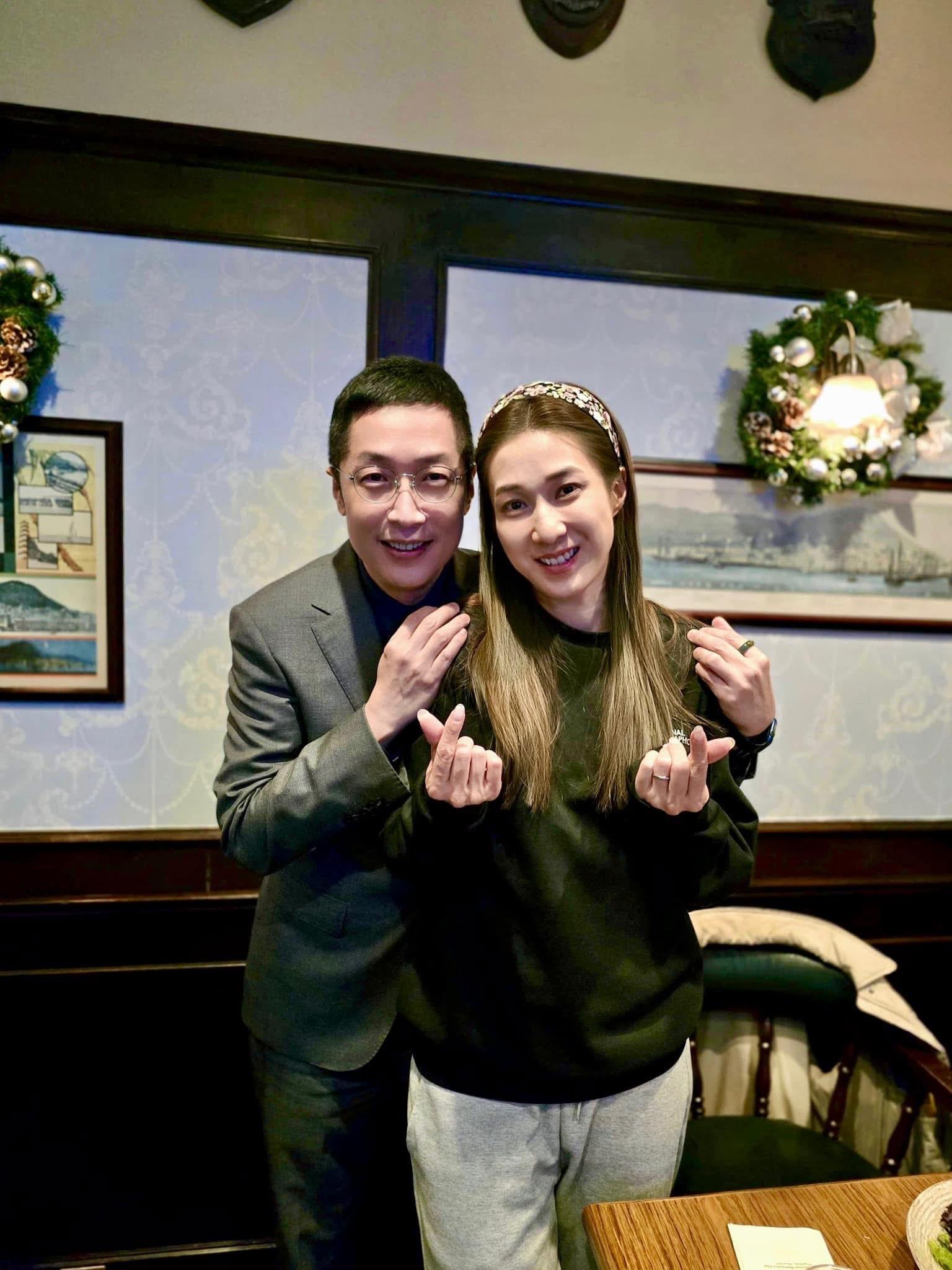 馬浚偉與鍾嘉欣再重聚。