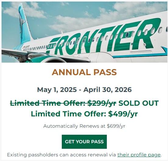 年票開賣後吸引大批民眾瘋搶,日前299美元促銷價已結束,價格加價至499美元(約3,880港元)。(網上截圖)