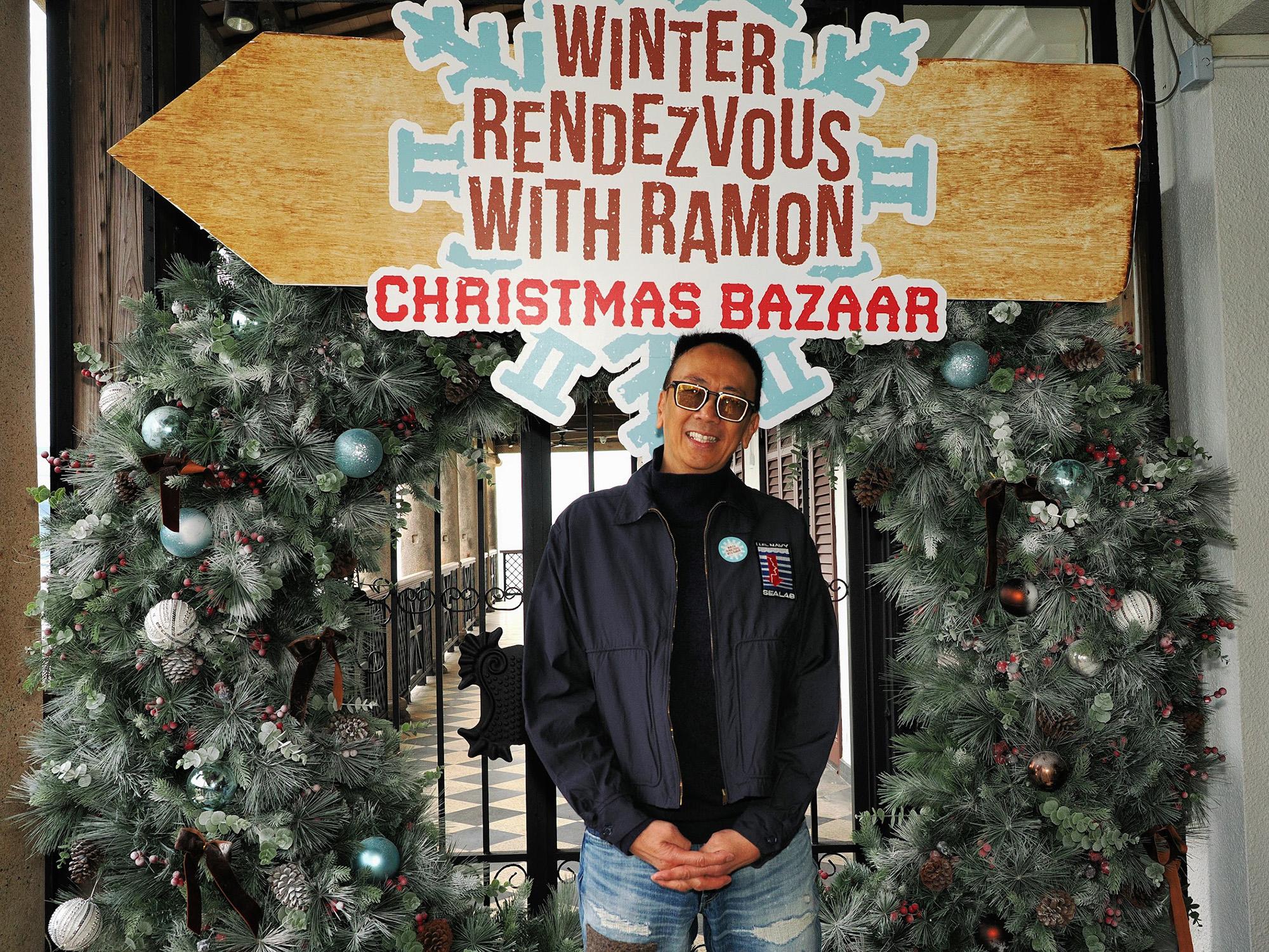 旦哥百忙之中抽空嚟支持後輩啟豪真大面。