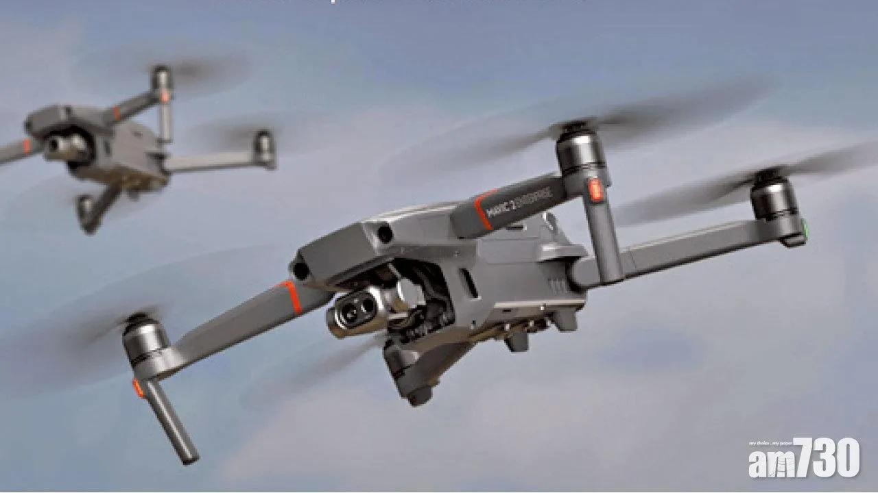 鄧炳強表示,警務處正研究自動巡邏系統,讓無人機按預設航道飛行。(資料圖片)