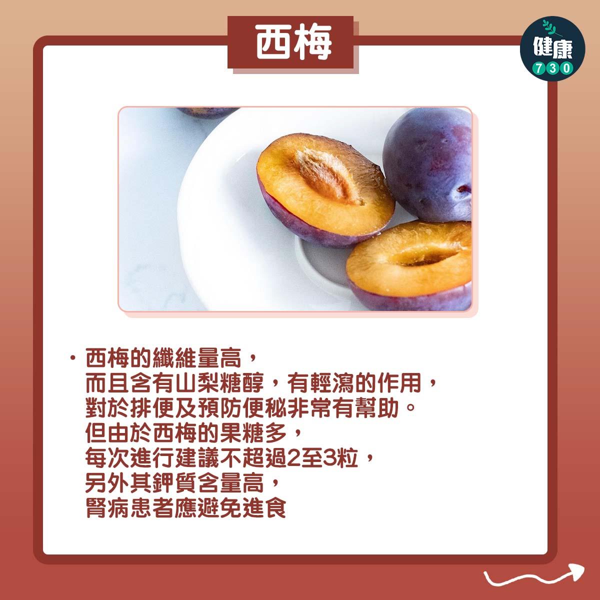 食滯解決方法|西梅(am730製圖)