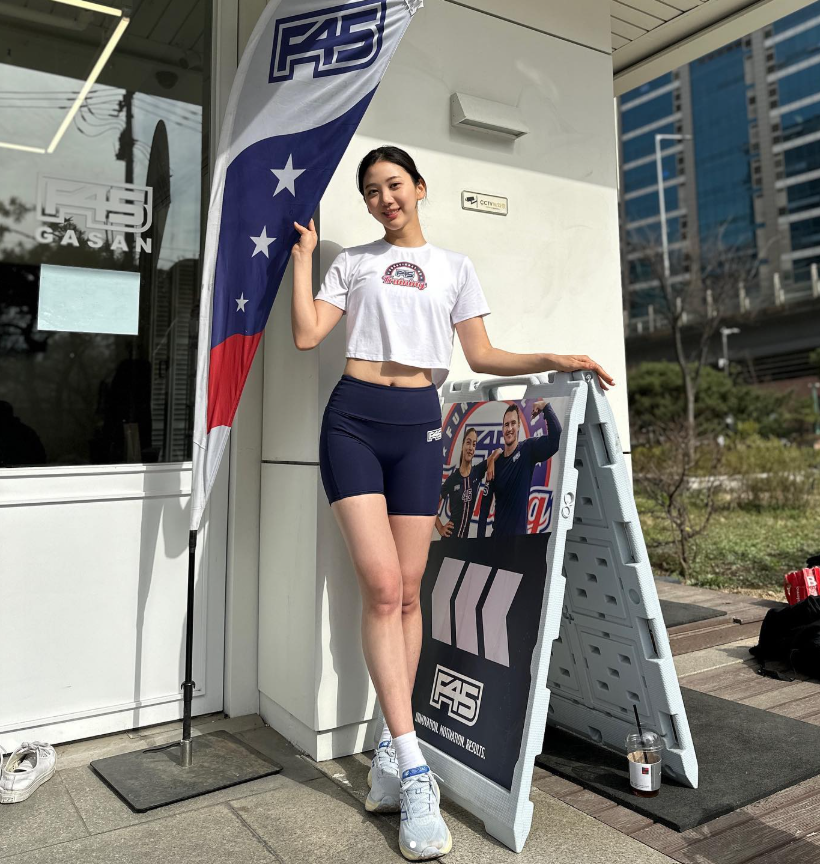 韓美女主播奧約安娜生前經常分享運動照片。