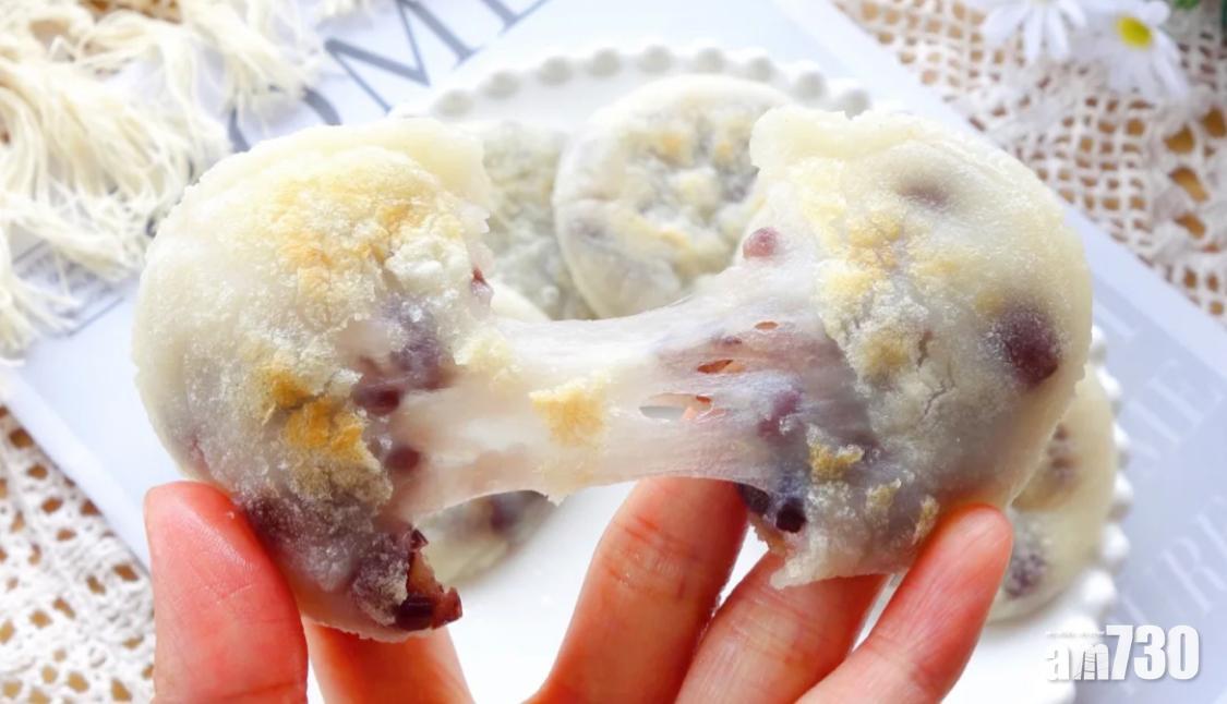 糯米餅成品口感十分軟糯。