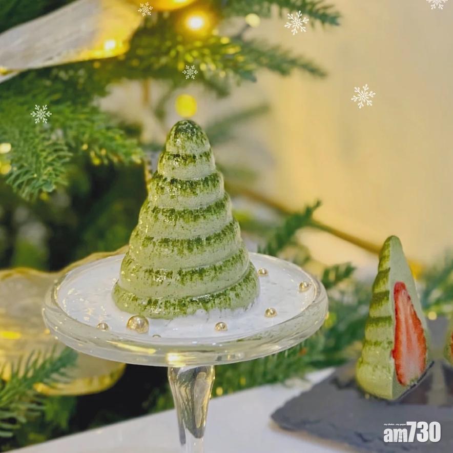 聖誕甜品|聖誕樹布甸瞬間變身成迷你聖誕樹!