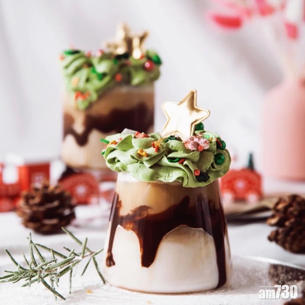 花圈配上朱古力色特別合襯。