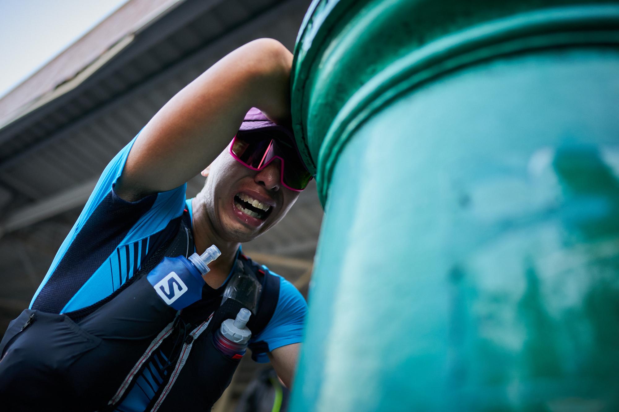 位於梅窩的郵筒是「香港四徑超級挑戰」的終點站。(《香港四徑大步走》劇照)