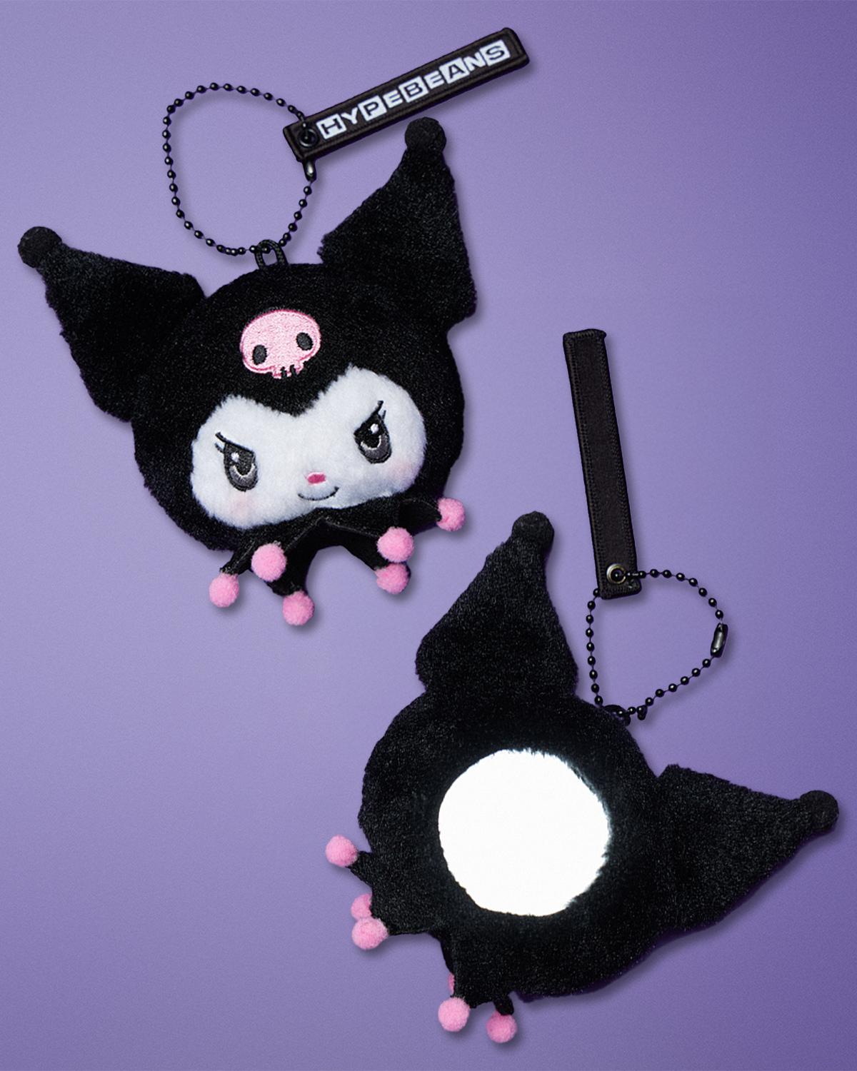 Hypebeans Kuromi Café 絨毛造型飾物 $180 (僅限預訂,將於 2025 年 1 月店內發售。)