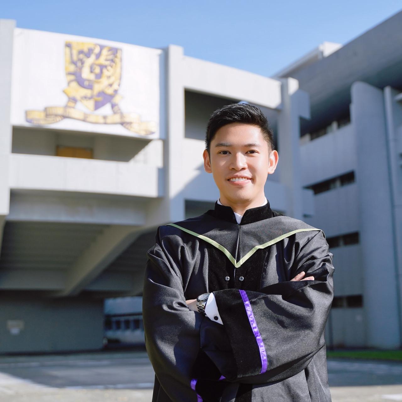 現年28歲的容家耀生活好陽光。(容家耀IG圖)