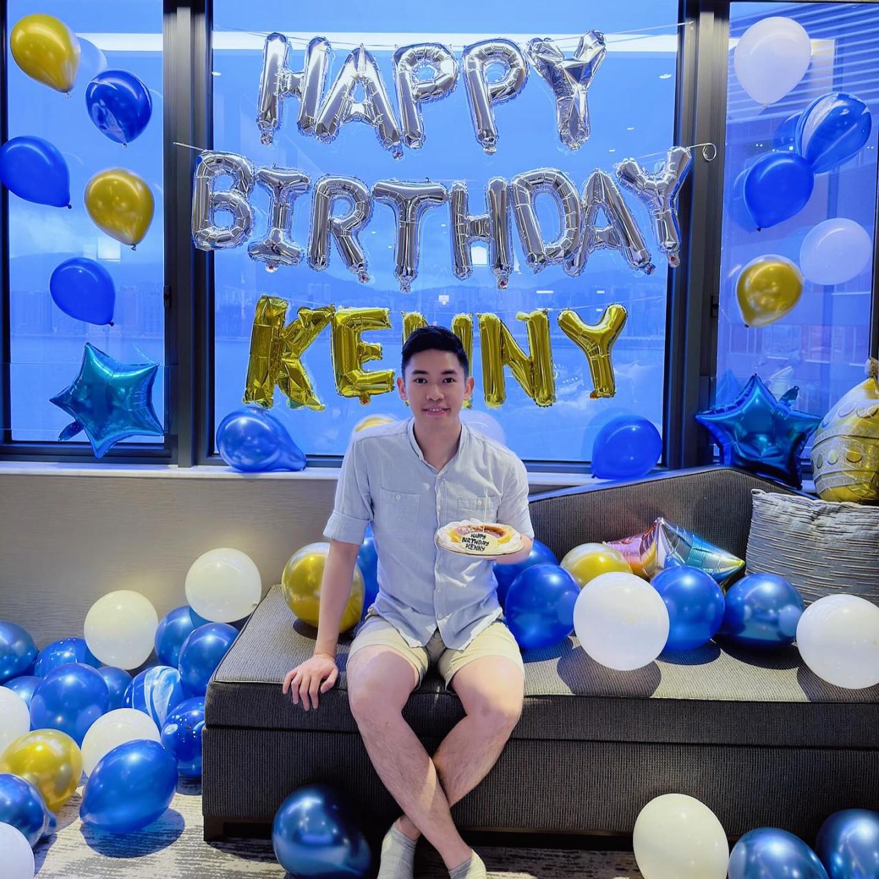 現年28歲的容家耀生活好陽光。(容家耀IG圖)