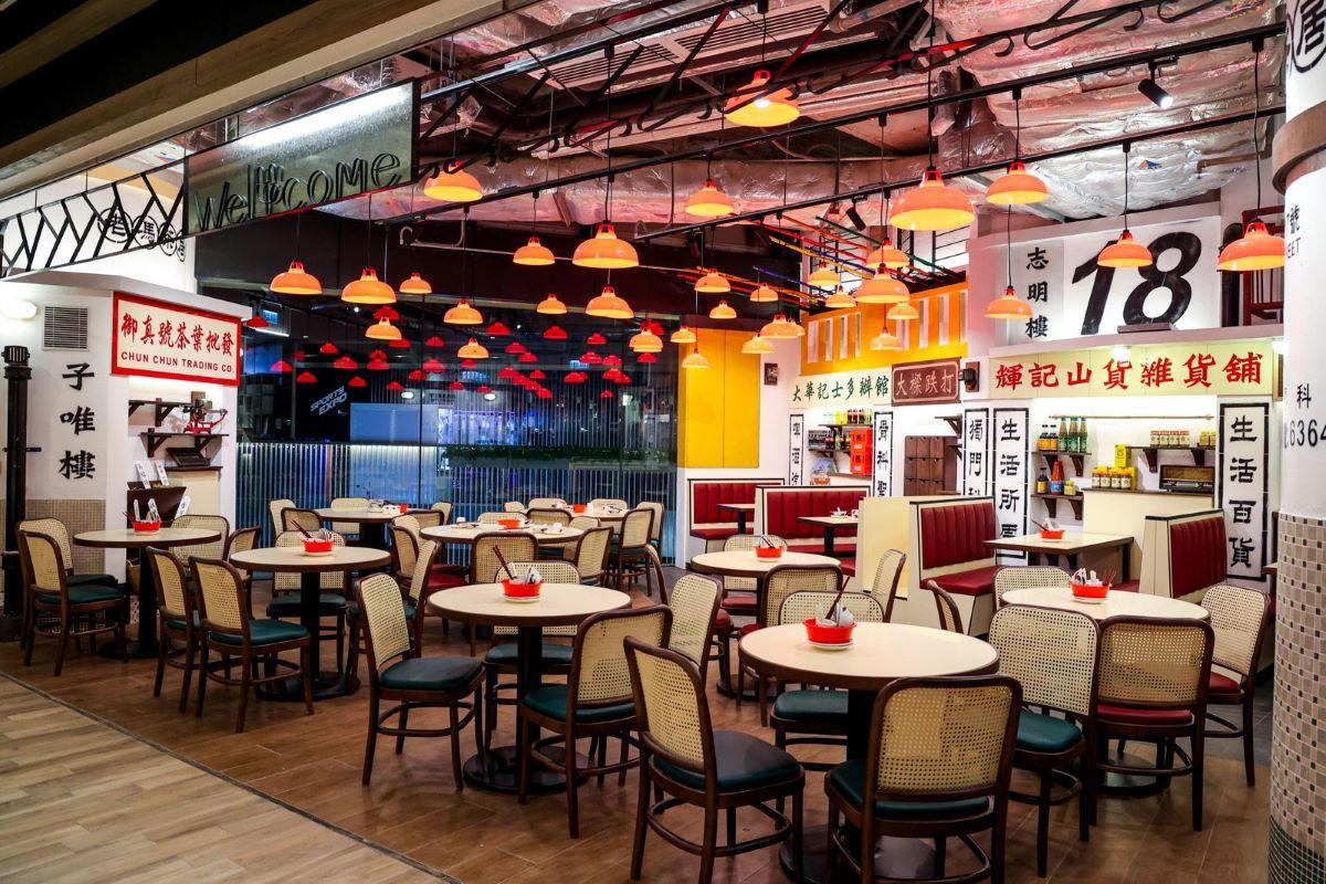 第五間分店佔地3,500呎。