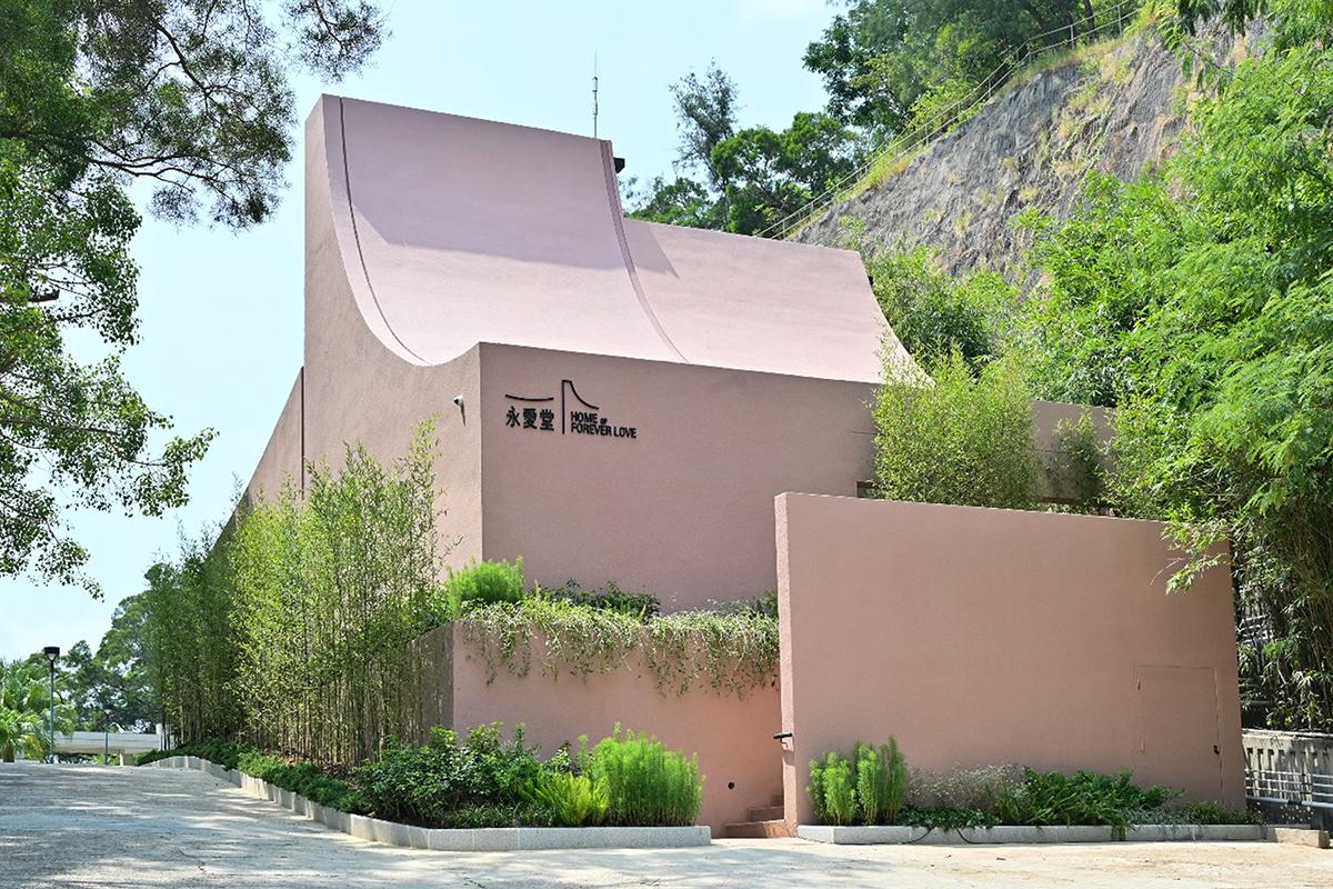 食環署前年開設本港首個未滿24周離世胎兒的火化設施「永愛堂」。(謝展寰網誌圖片)