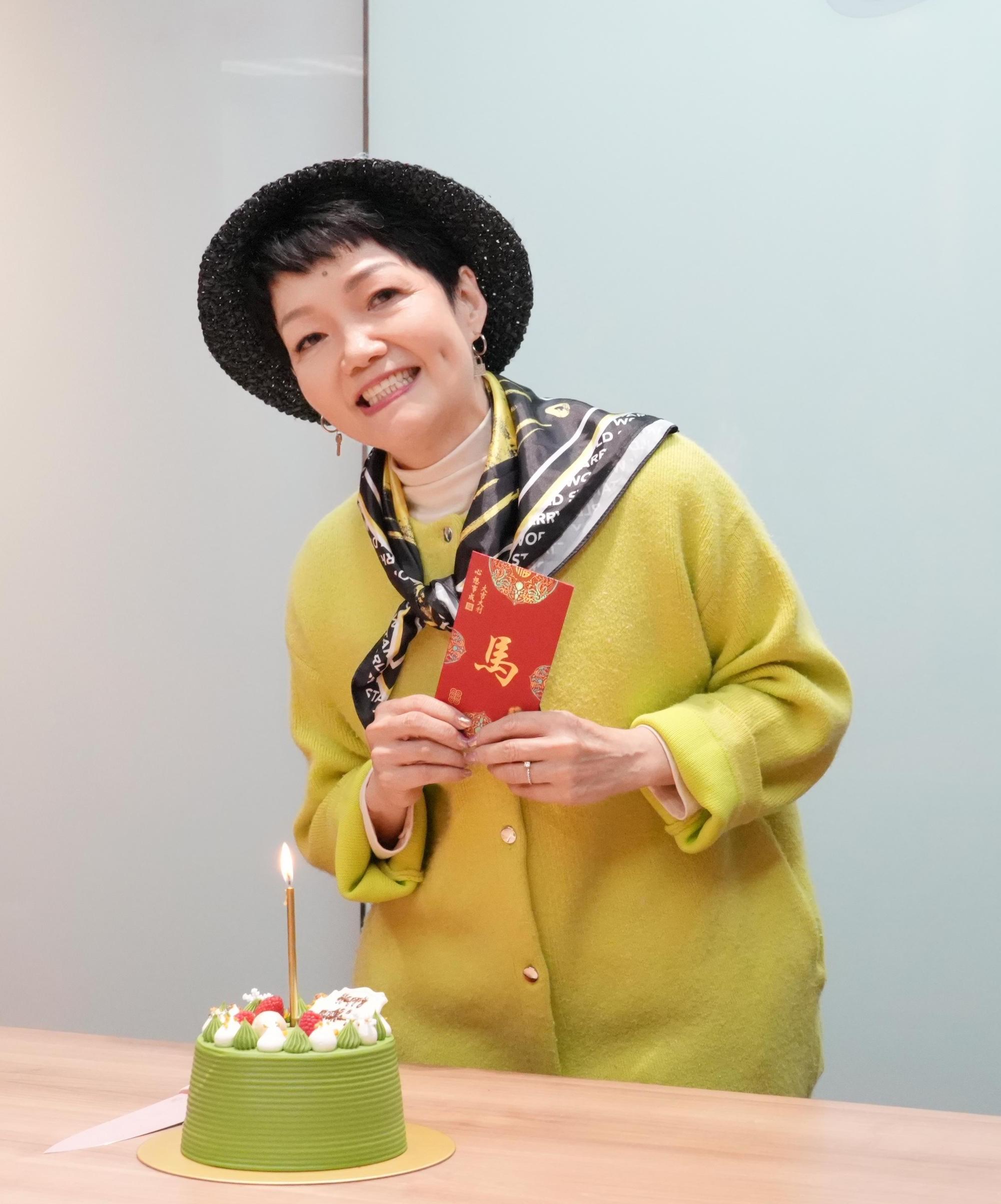 新城知訊台台長程凱欣生日。