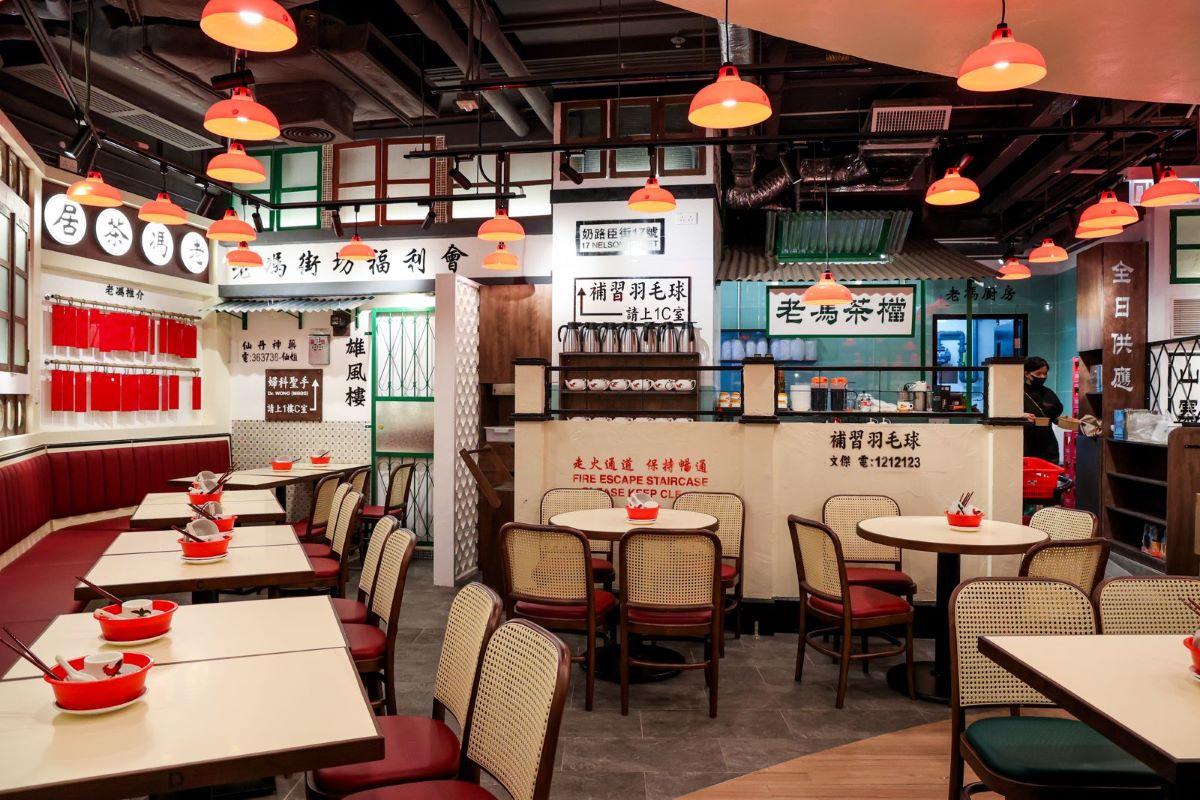 新店繼續大玩六十年代復古裝潢。