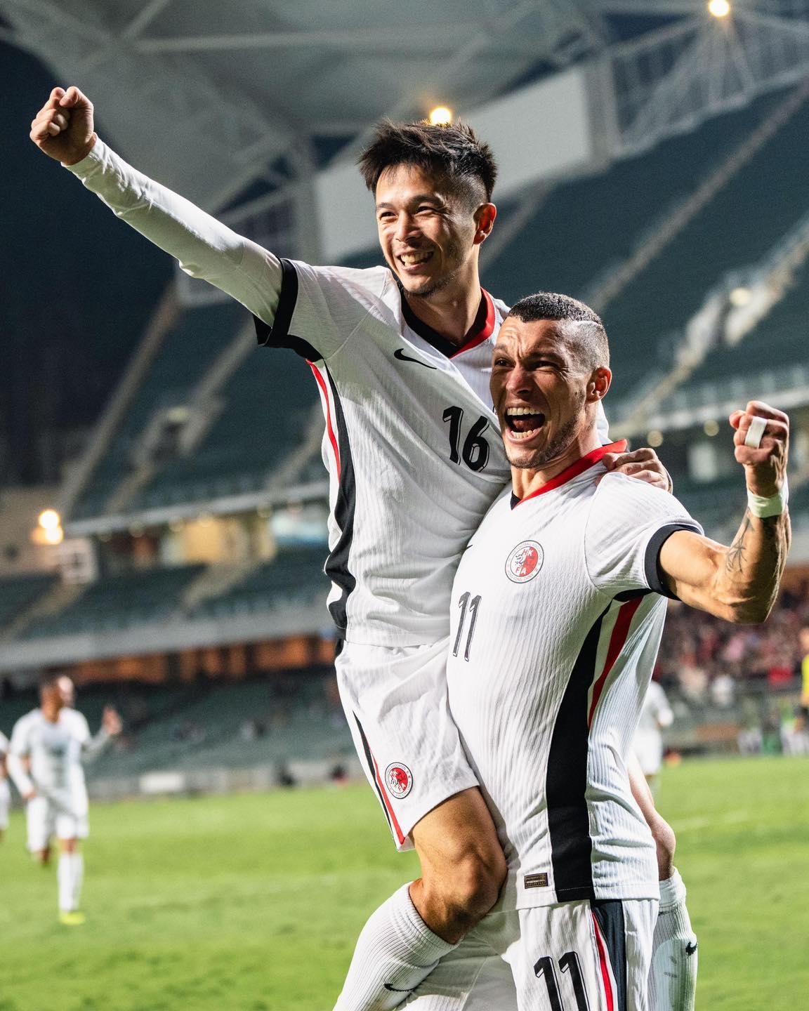 陳肇鈞再下一城,射成4比0。(HKFA FB)