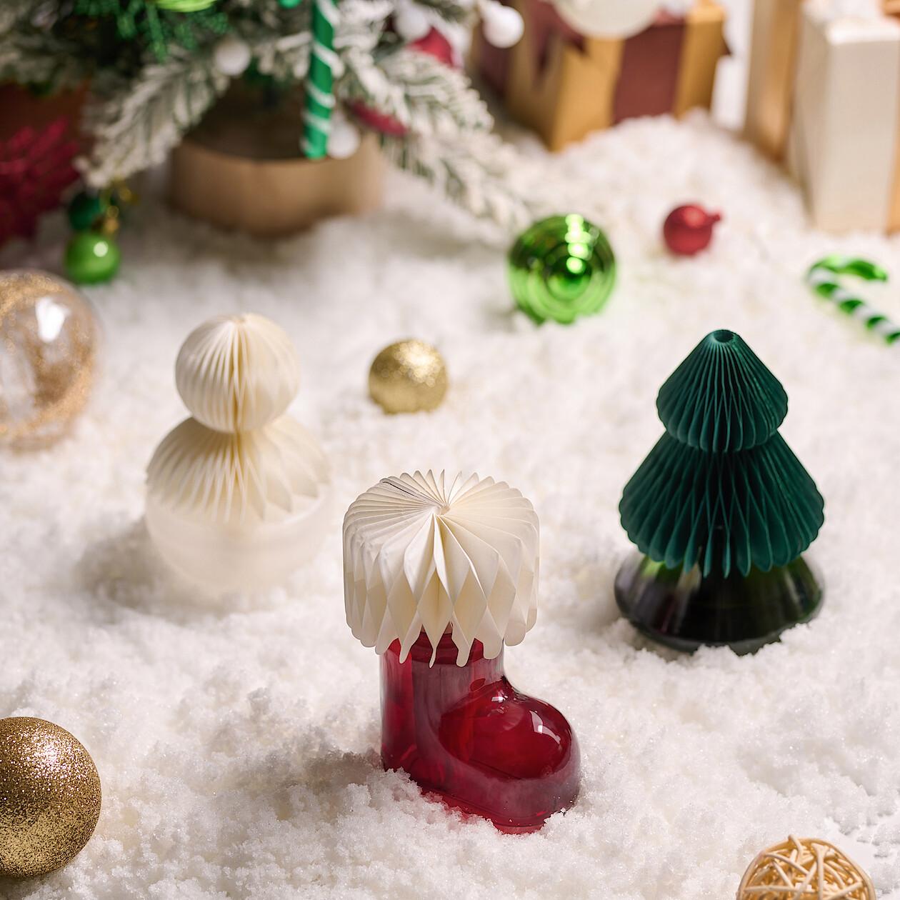 交換禮物推介|MUJI 聖誕襪 / 雪人 / 聖誕樹造型室內香氛瓶 $58