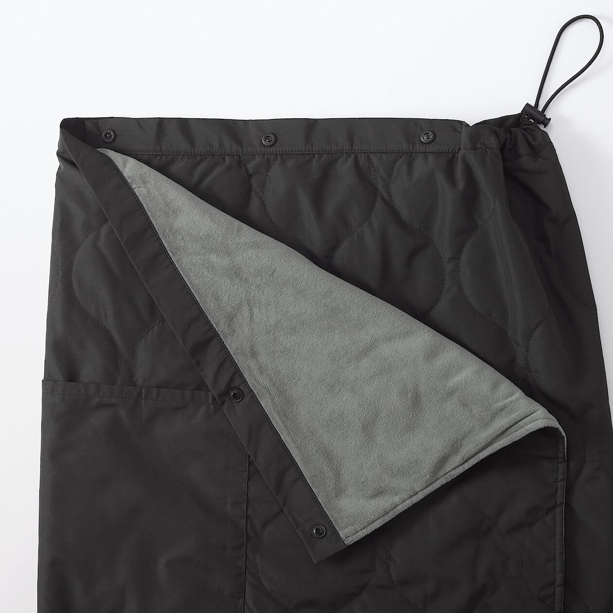 交換禮物推介|MUJI 三用可收納式口袋毛毯 $128