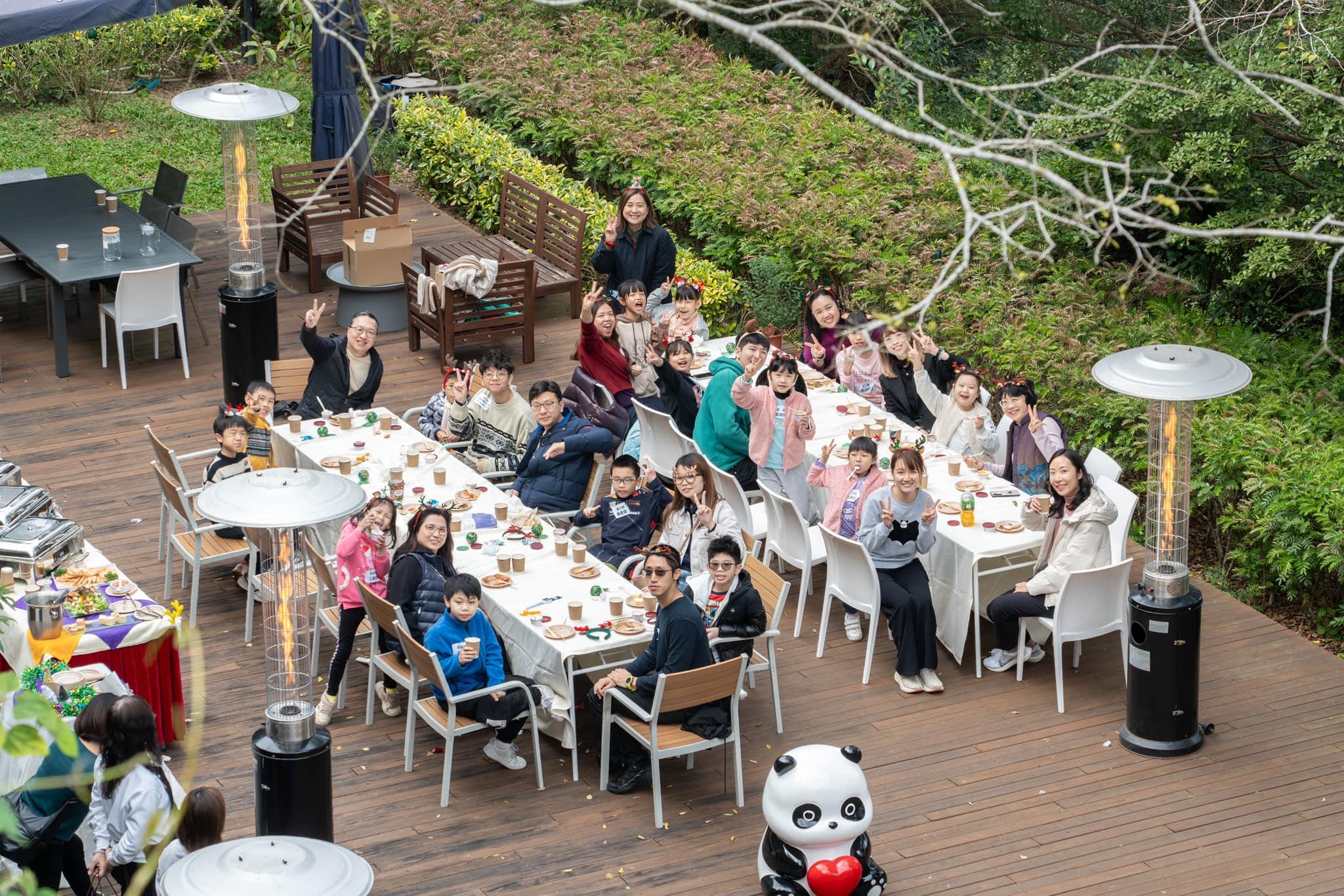 林定國邀社區客廳兒童參官邸聖誕派對 分享大律師點滴 鼓勵追夢 (@fb 林定國 Paul Lam圖片
