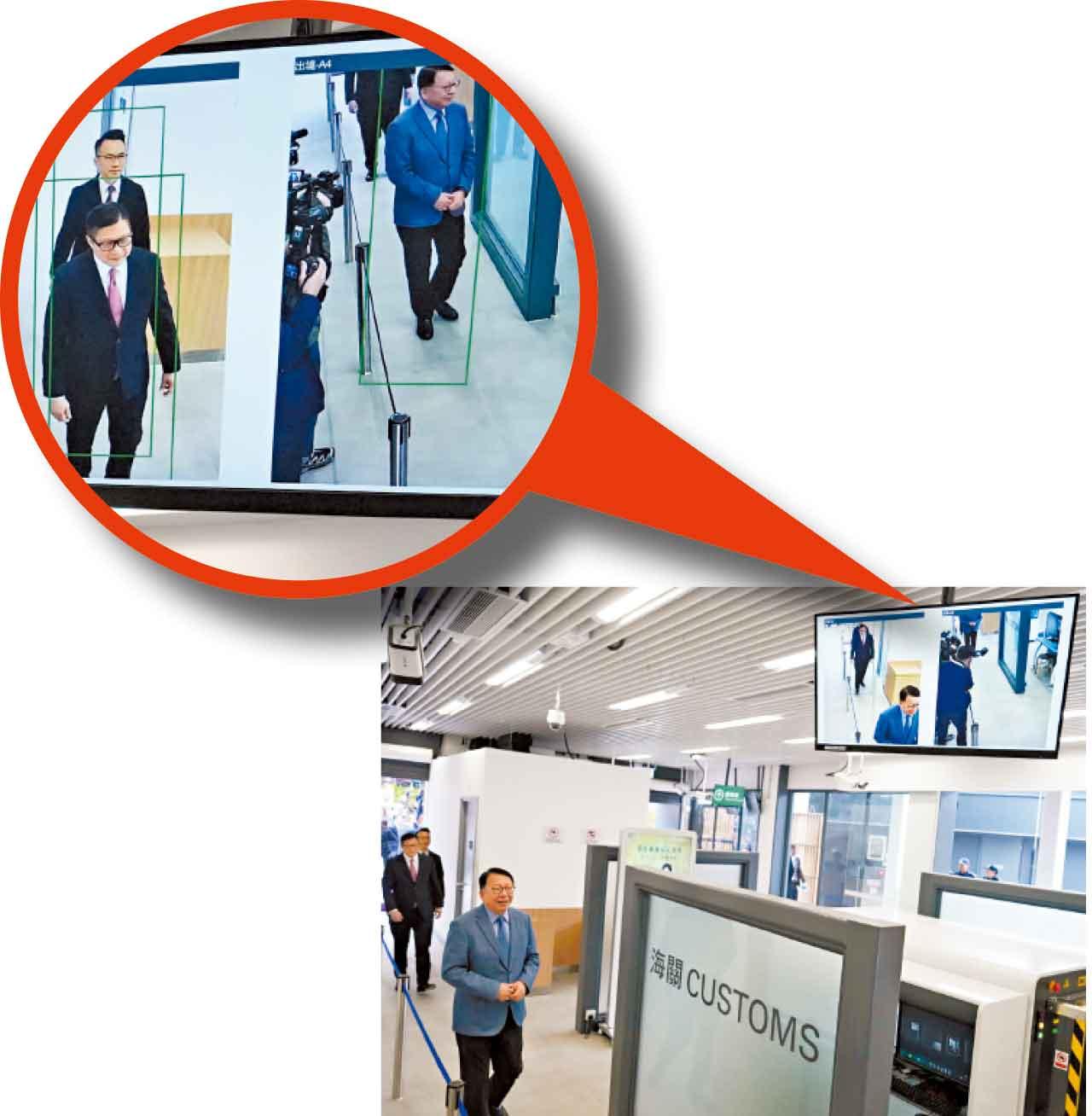 中英街檢查站人面識別