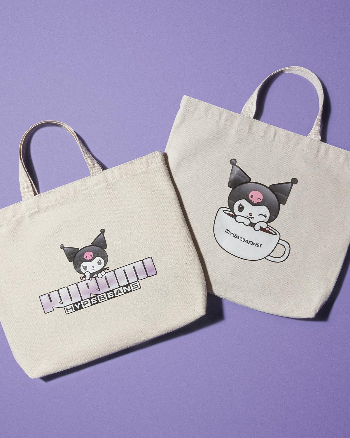 Hypebeans Kuromi Café手提帆布袋 $290