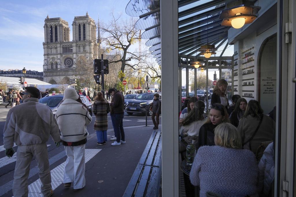 經過近5年關閉修復,巴黎聖母院將於下周一重新開放。(資料圖片)