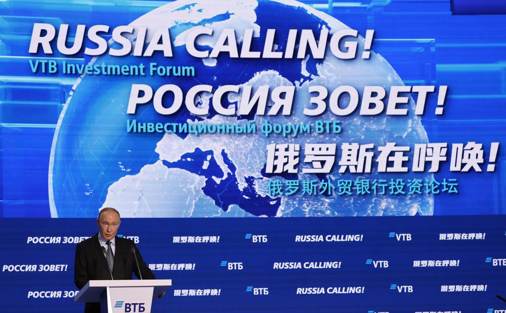 俄羅斯總統普京。(美聯社)