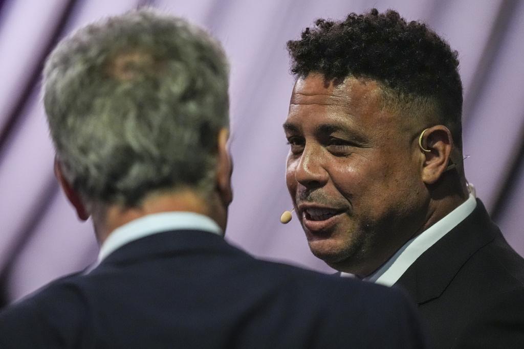 巴西名將朗拿度。(美聯社)