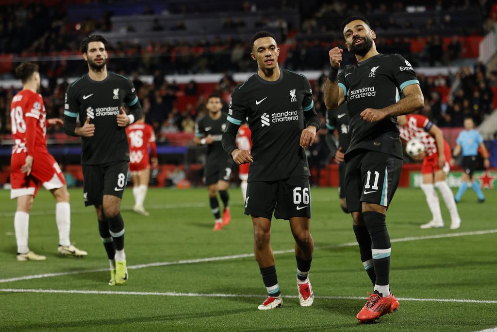 利物浦在歐聯及英超俱有理想開局。(美聯社)