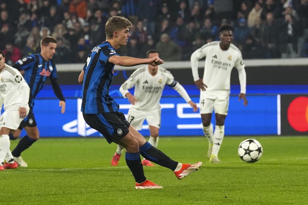 阿特蘭大今季歐聯首負。(美聯社)