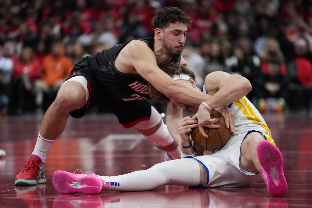 火箭91:90擊敗勇士入四強。(美聯社)