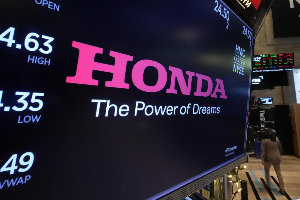 日產和本田據報今日啟動合併磋商。(AP)