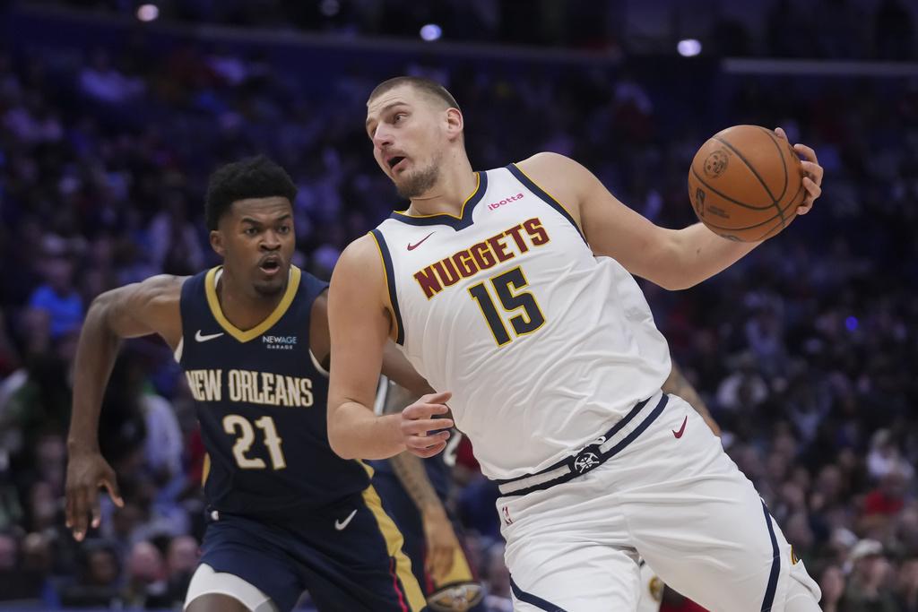 金塊加時以132:129擊敗鵜鶘。(美聯社)