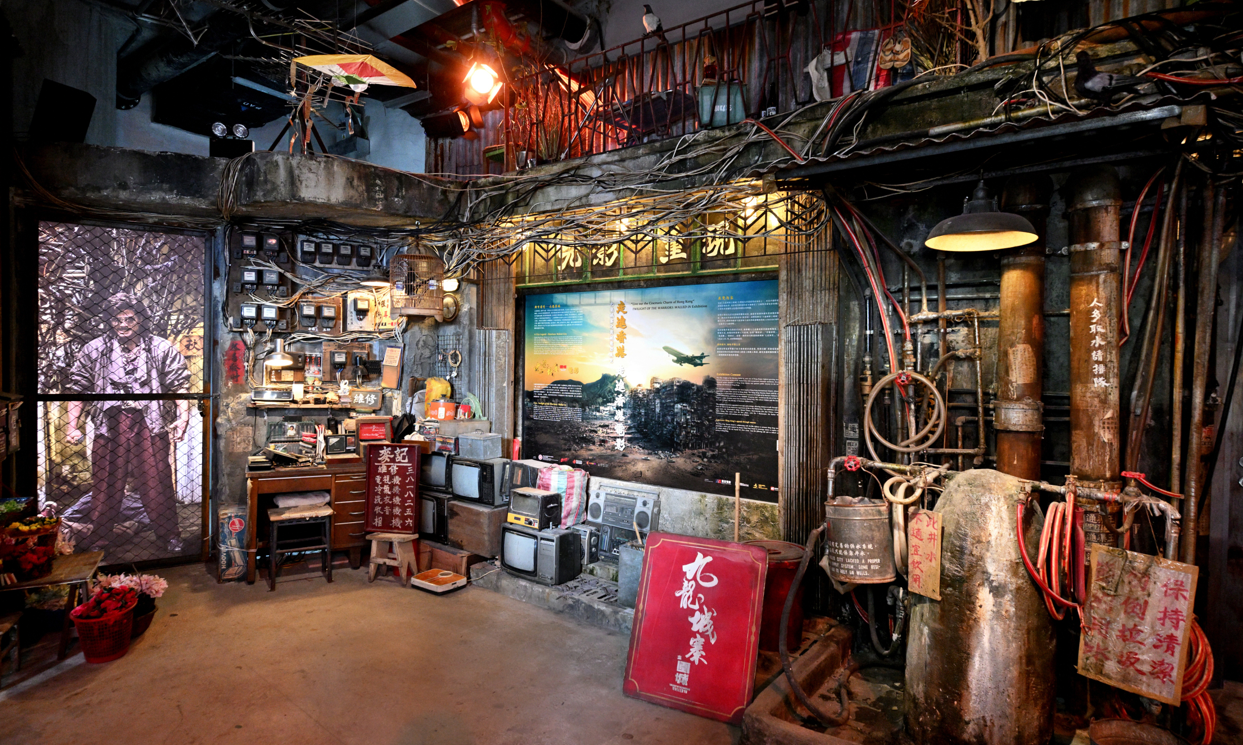 《九龍城寨之圍城》電影展覽 入場人士可走進多個電影經典場景