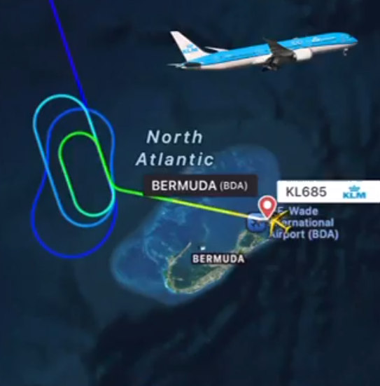 荷航685最終順利降落沒有出現不幸事件。