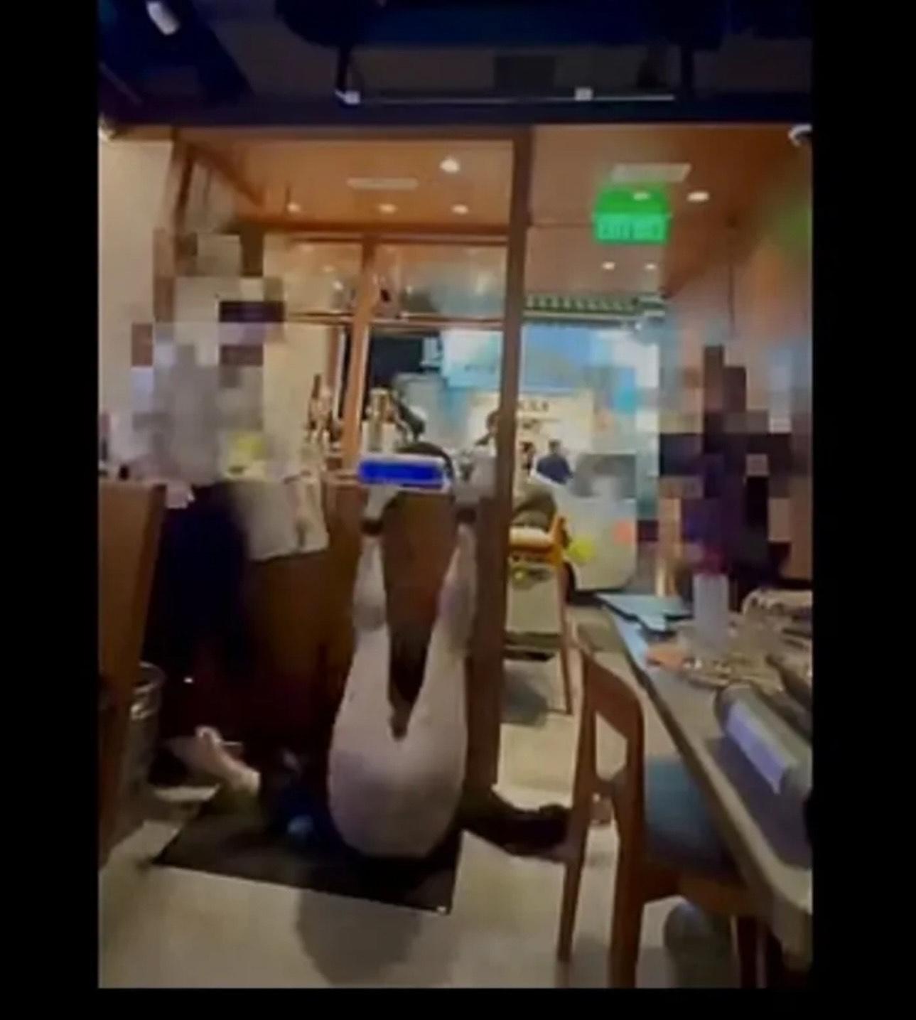 楊焉早前玩引體上升跣手墮地,與死神擦身而過。