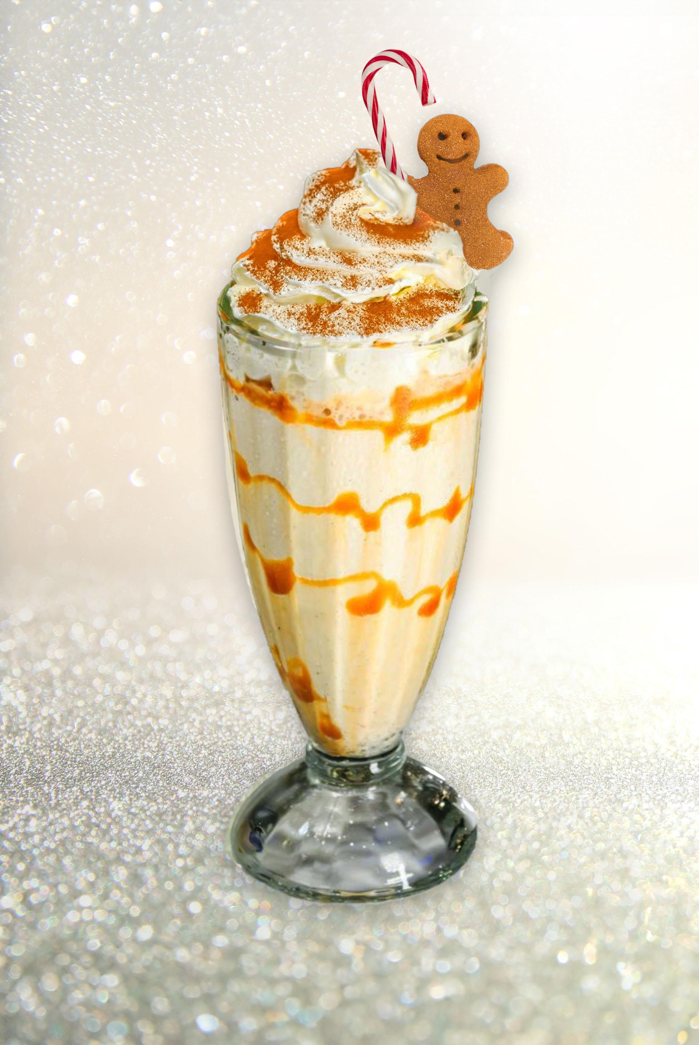 聖誕薑餅吉士奶昔 $48