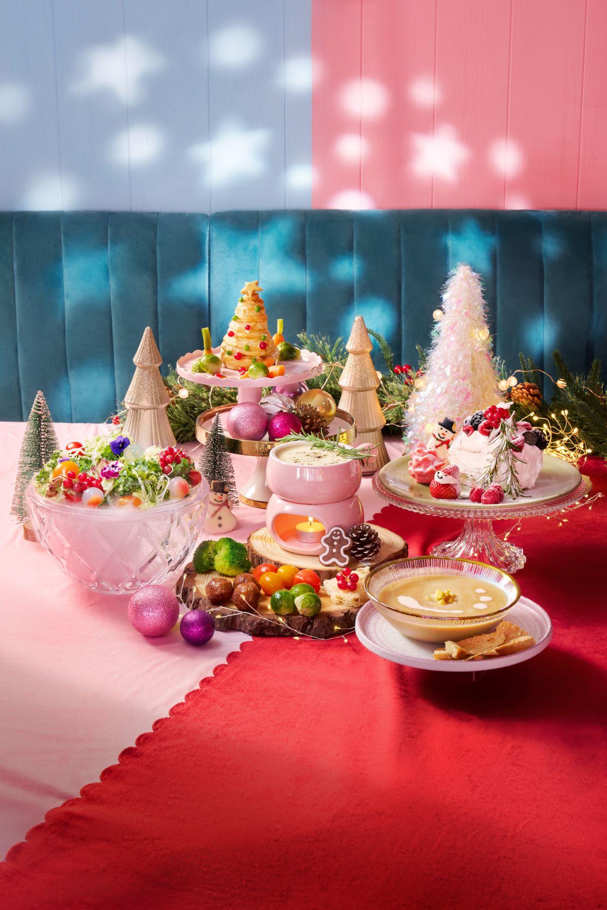 Merry Pink-Mas迷人冬日4道菜盛宴連餐飲