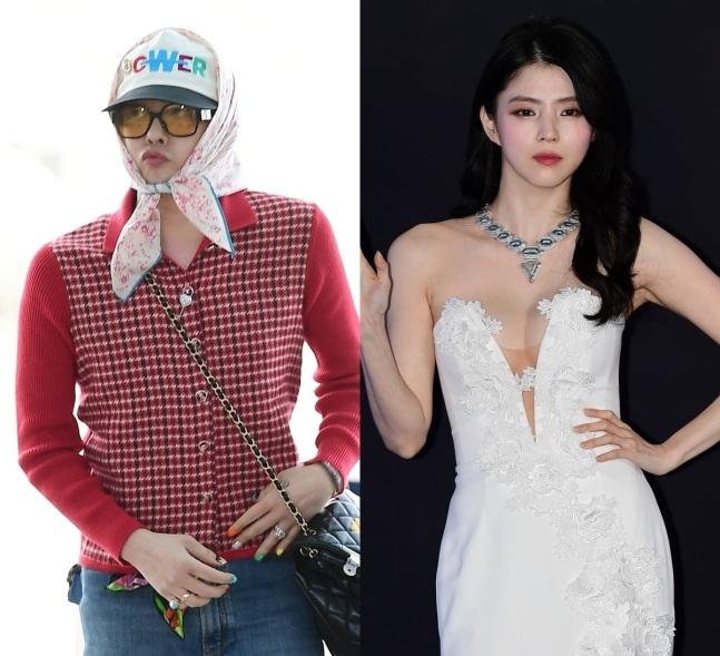 G-Dragon近日被指戀上韓素熙。