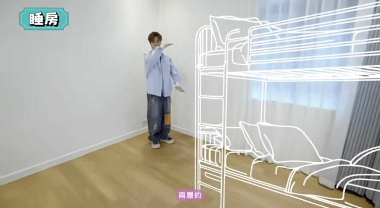 軒仔表示最大的主人房可以放兩張碌架床,足夠VIVA居住。