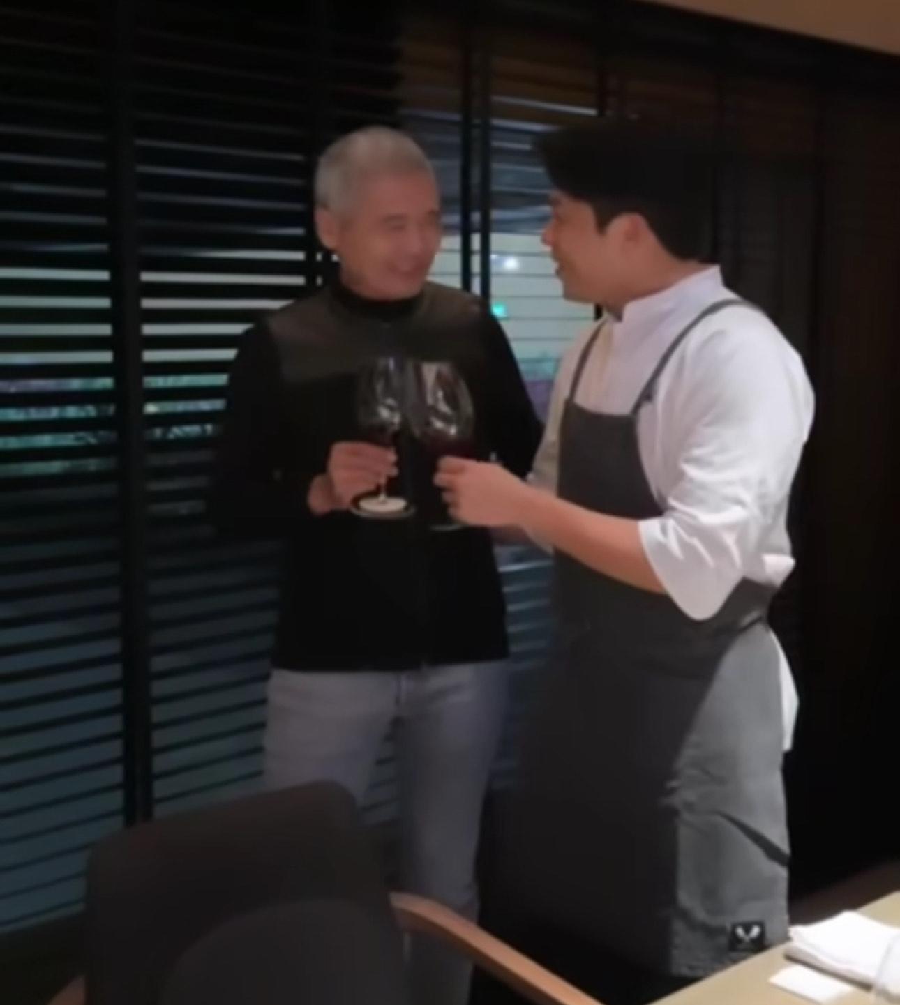 安成宰見到發哥即時變成粉絲,還親自款待發哥